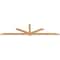 Ekena Millwork Kennewick Timber Gable Bracket, Western Red Cedar, 108"W x 27"H x 1 1/2"D x 3 1/2"F, 6/12 Pitch GBW108X27X0204KEN00SWR - alternate 2